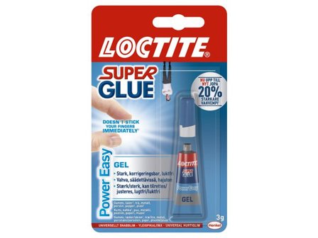 Loctite Superlim pure gel 3g - Lyreco - Kontorsmaterial - Tejp lim och häftmassa - Lim