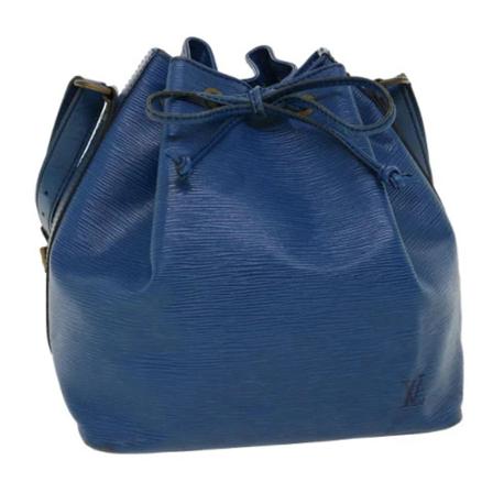 Louis Vuitton Vintage, Pre-owned Leather louis-vuitton-bags Blauw, Dames, Maat:ONE Size