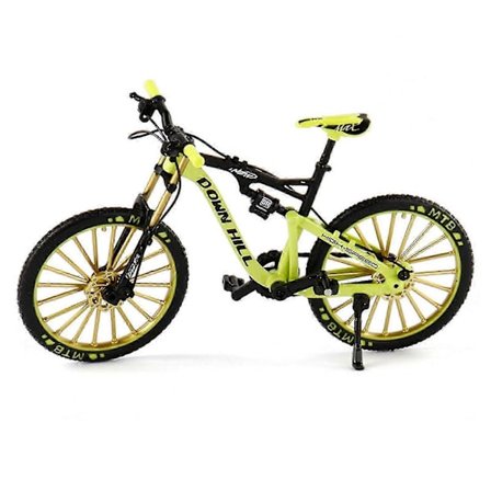 Cykelmodel 1:10 Skala Realistisk Form Legering Downhill Mountainbike Legetøj Fødselsdagsgave