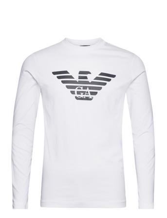 T-Shirt Designers T-Langærmet Skjorte White Emporio Armani