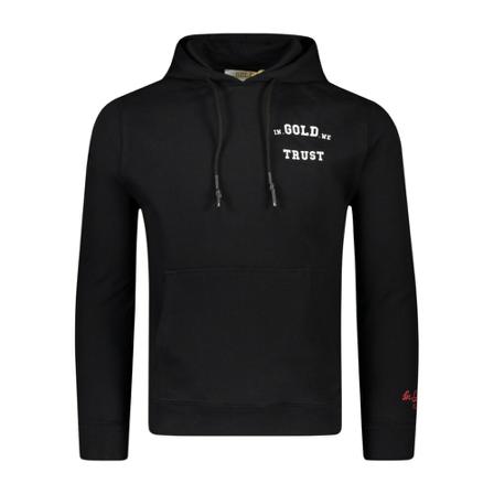 In Gold We Trust Hoodie , Zwart , Heren , Maat: S