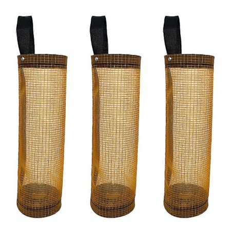 3 stk. Lomme Organizer Pose Hængende Opbevaringspose Organizer Indkøbspose Opbevaring Plastikposer Holder