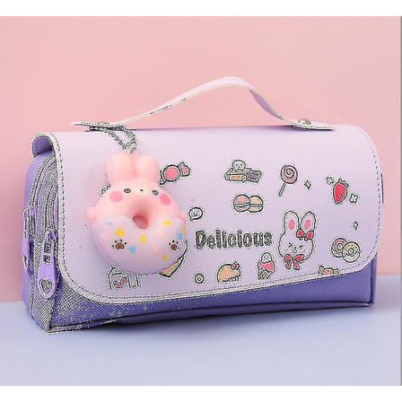 Osastollisessa Kynäkotelo Lasten Tarvikkeet Paineen Purku Kotelo