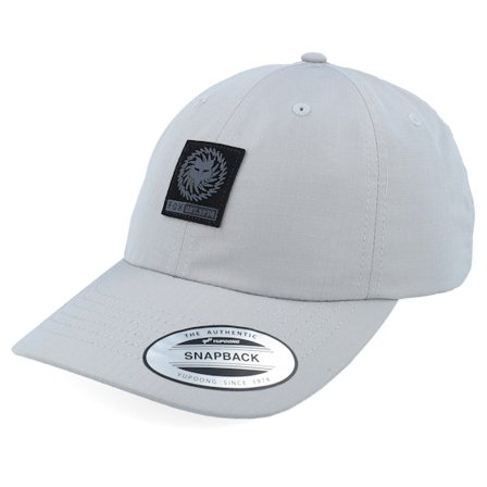 Fox - Grijs unconstructed Cap - Kairos Hat Steel Grey Dad Cap @ Hatstore