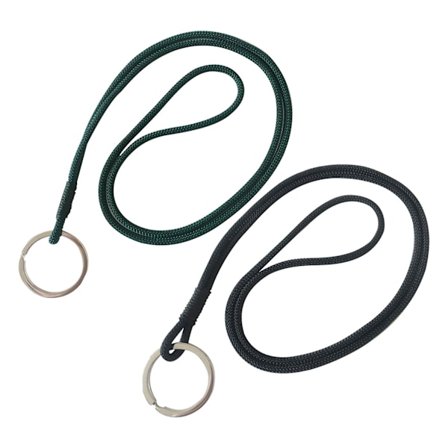 2 stk. Halsrem Metalring Universal Nøglering ID-kort Daglig Lang Lanyard Sød