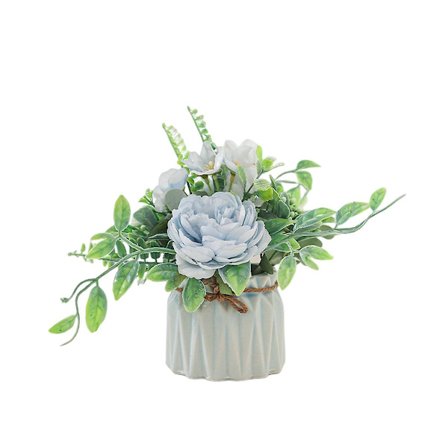 Kunstige Blomster, Falske Grønne Planter, Potteplanter, Små Dekorationer, Hjemme Stue, Spisestue Dekoration, Bonsai