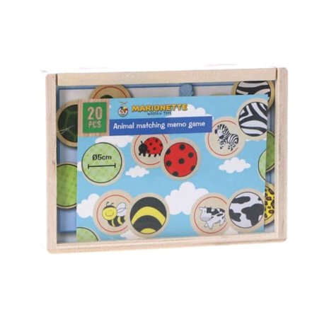 Puu-Memory - Eläimet