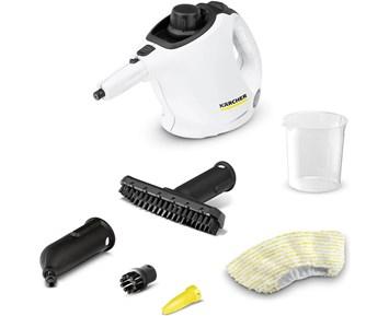 Kärcher SC 1 Vit Smidig handhållen ångtvätt för hemmets alla ytor Cleaning & Garment Care Ångtvätt & Golvmopp - Ångtvätt & Golvmopp