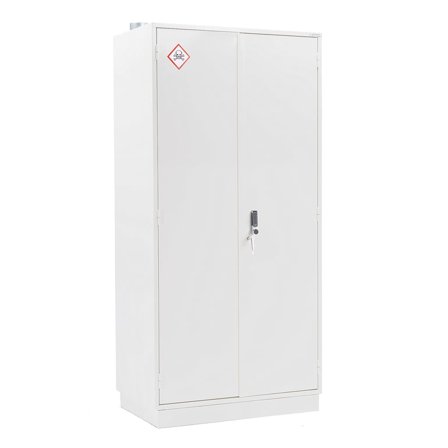 Kjemikalieskap, brannisolert, elektronisk lås, H2095 B1000 D450 mm