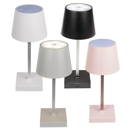 Dimbar touch bordslampa batteri 6-18 timmar bordslampa LED USB trådlös lampa NYHET