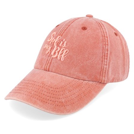 Abducted - Oranje unconstructed Cap - Spf Is My Bff Washed Orange Dad Cap @ Hatstore