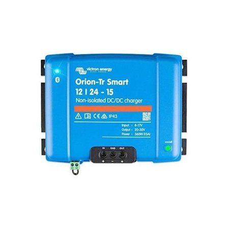 VICTRON ENERGY laddare DC-DC-omvandlare Orion Smart 12 / 24-15A oisolerad