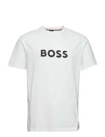 T-Shirt Rn Underwear Night & Loungewear Pyjama Tops Hvid BOSS
