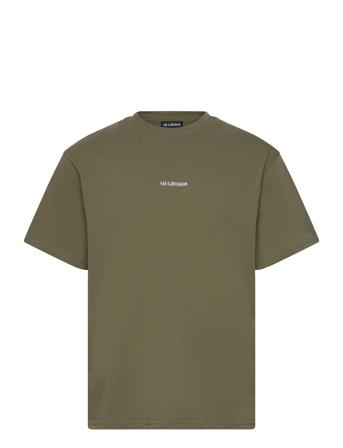 Daily Over D Tee Designers T-shirts Short-sleeved Green HAN Kjøbenhavn