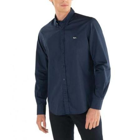 Harmont & Blaine, Casual Shirts Blauw, Heren, Maat:L