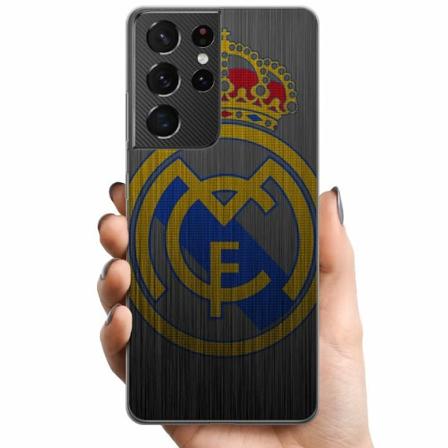 Samsung Galaxy S21 Ultra 5g Tpu Mobilskal Real Madrid Cf