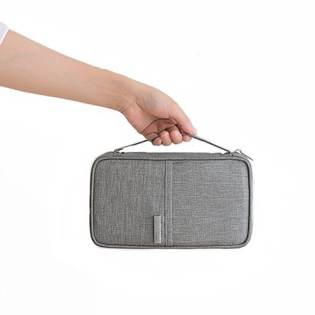 Familie rejse pung pas opbevaring taske holder dokument kort pung arrangør etui