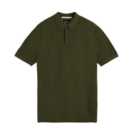 Scotch & Soda, Polo Shirts Groen, Heren, Maat:S