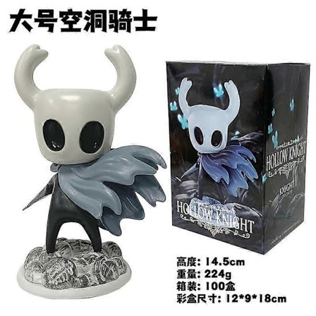 Hollow Knight Silksong Actionfigurer: Knight & Hornet Samleobjekt Modelldukker