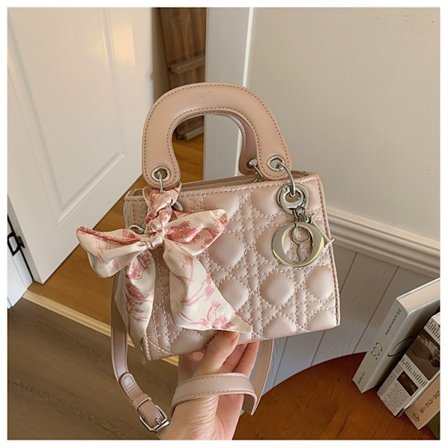 Premium frostet veske dame toffee veske mote Yangqi skulderveske hundre håndholdt crossbody dameveske silkeskjerf