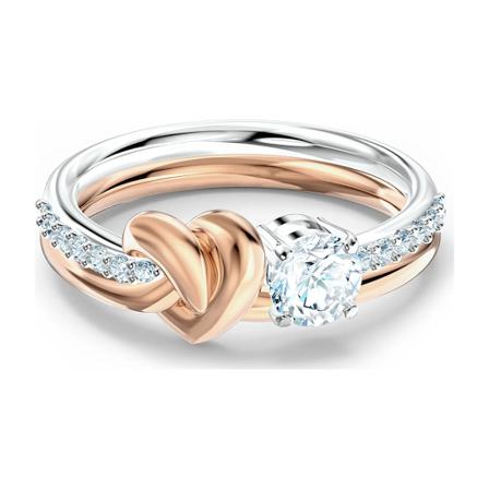 Swarovski Rings Grå, Dame Ringe, Størrelse: ONE Size