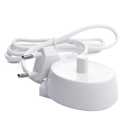 Laddare för Oral B Elektrisk Tandborste med Tandborsthållare vit