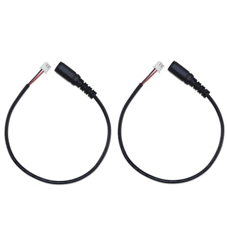 DC 5.5 X 2.1mm Hona till XH2.54-Kabel 2-pack