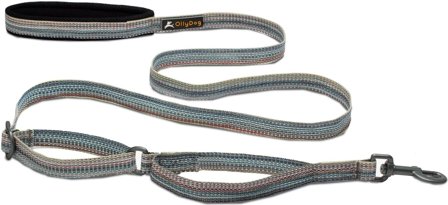 OllyDog Flagstaff Adjustable Leash säädettävä talutin, värikäs