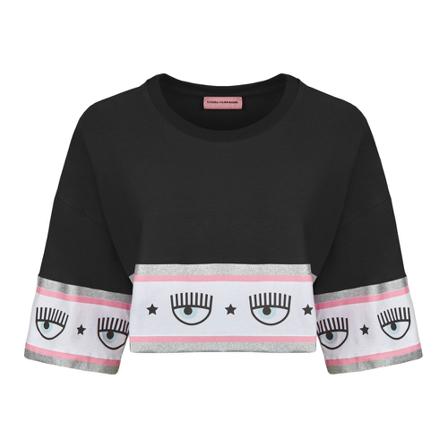 Chiara Ferragni Collection T-shirt Sort, Dame Toppe