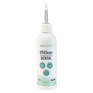 EffiClean Dental Rens, Pleje og Desinfekterende Mundhule Løsning til Hund og Kat, 120 ml
