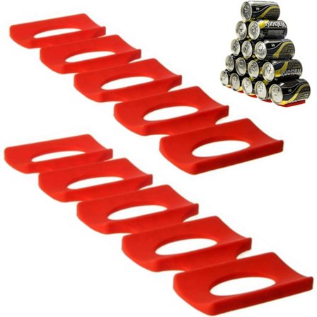 2 stk kjøleskap silikon ølmatte koksstativ ølboks m