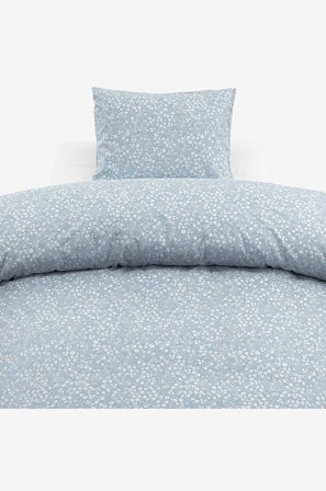 Borganäs of Sweden - Påslakanset Hedda - Blå - Påslakanset - 150X210 - Från Homeroom