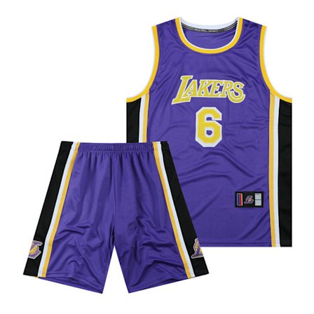 Nba James Baskettröja No 6 Lakers Jersey Set