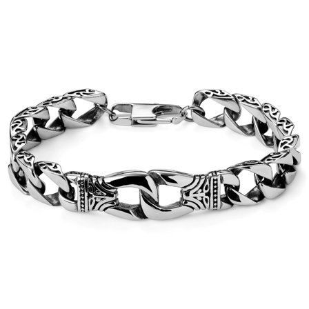 Aztécký článkový náramek pro muže - Ocelové náramky
