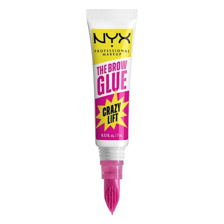 NYX PROFESSIONAL MAKEUP The Brow Glue Crazy Lift Fikserende Bryngel 01 Transparent, Makeup, Øjenbryn, Øjenbrynsgel