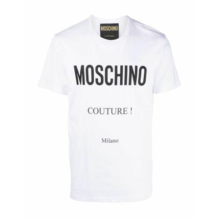 Moschino T-Shirts Hvid, Herre