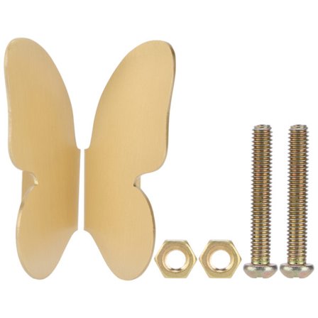 Koppar Skåpdörrhandtag Fjäril Lådhandtag Knopp