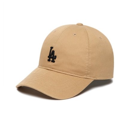 MLB Los Angeles Dodgers LA Broderet Baseball Kasket - Brun