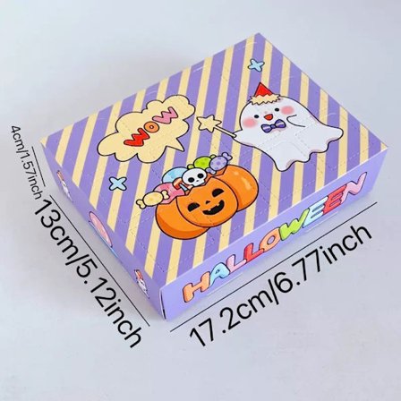 Halloween Hull Musikk Trendy Blindboks Poke Musikkleker Lysende Gresskar Spøkelse Dukke Mikrolandskap Ornamenter