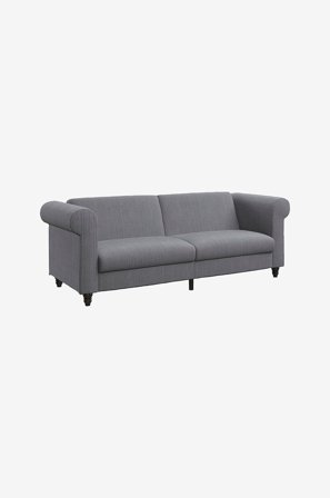 Dorel Home - Sofa 3 Seter Felix Ii - Grå - 3-seters sofaer - Fra Homeroom