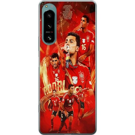 Kompatibelt Mobilskal till Sony Sony Xperia 5 IV Rodri Manchester City Spanien Ballon d'Or vinnare fotboll mittfältare dominant bolltrygg spelare med