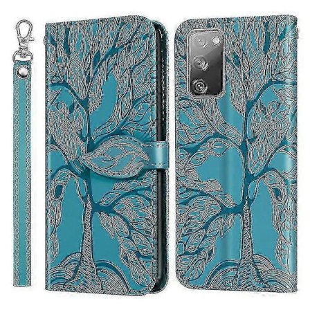 Plånboksfodral för Samsung Galaxy S20 FE 4G/S20 FE 5G/S20 FE Premium PU Läder Flip Cover - JA