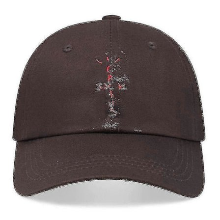 100% Bomuld Cactus Jack Baseballkasketter Travis Scott Unisex Astroworld Far Hat Kasket Astroworld Broderi Mand Kvinder Sommerhat (FMY) Kaffe