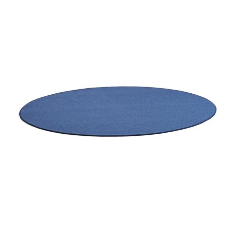 Round rug ADAM, Ø 3500 mm, blue