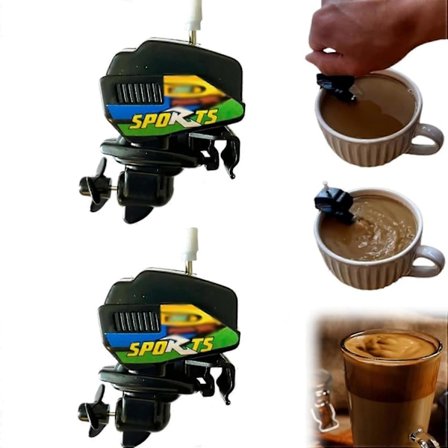 Veneen Moottori Kahvin Sekoitin, Veneen Moottori Kahvin Sekoitin, Veneen Potkurin Kahvin Sekoitin, Kellotaulun Veneen Moottori Kahvin Sekoitin, Mini 