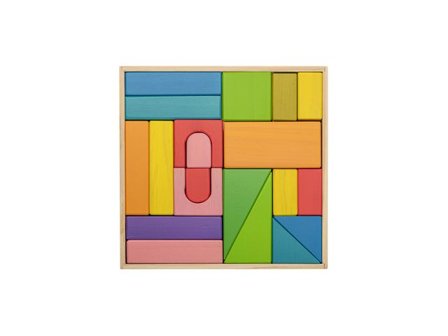 Byggklossar, 20 delar - Lyreco - Skola och förskola - Lekmaterial - Bygglek, konstruktion och mosaik