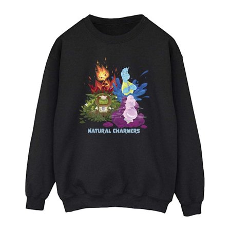 Elemental Herr Natural Charmers Sweatshirt M Svart