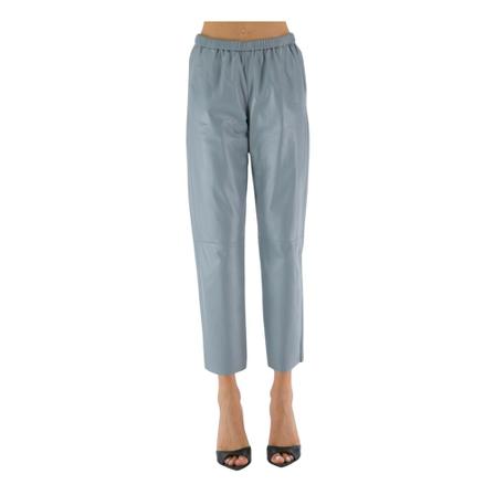 Drome, Cropped Trousers Grijs, Dames, Maat:S