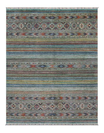246X294 Tapis Shabargan Moderne (Laine, Afghanistan) Carpetvista