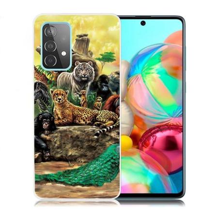Deco Samsung Galaxy A72 5G skal - Djur multifärg